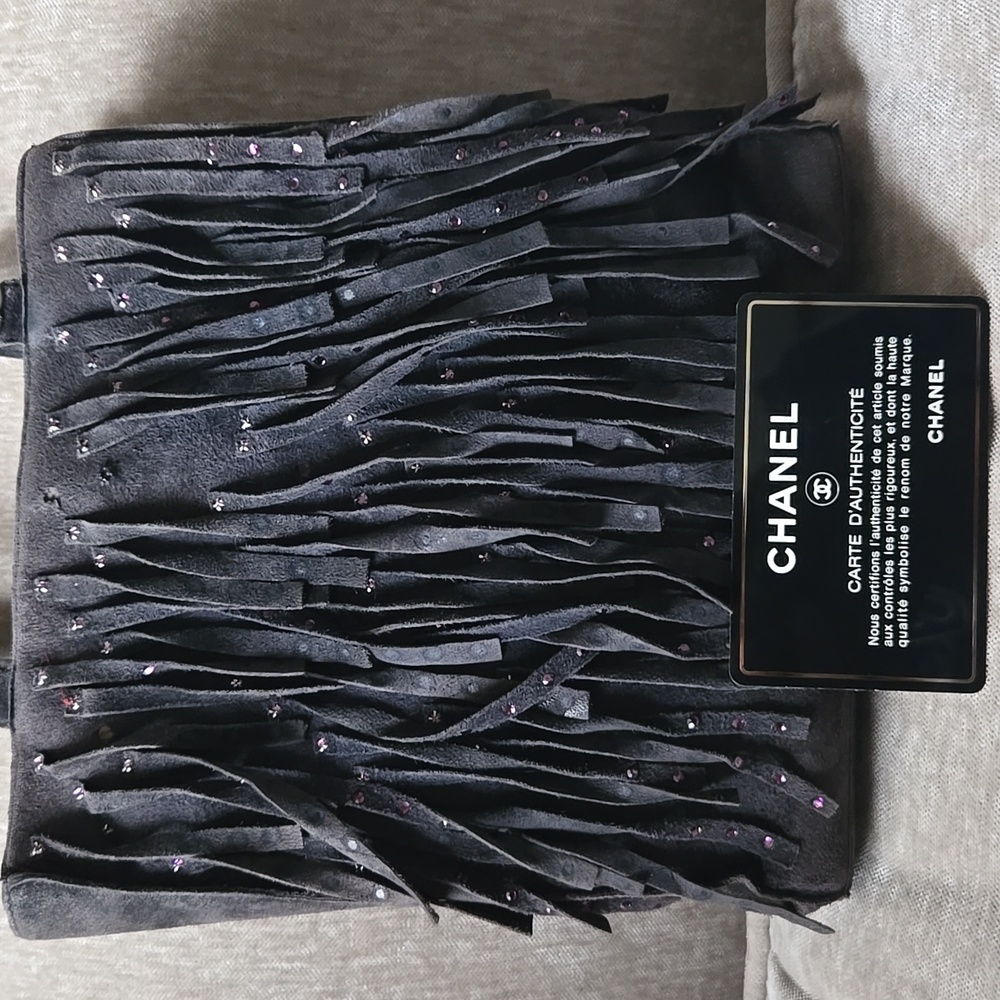 Chanel Fringe Black Bag - Picture 11 of 12